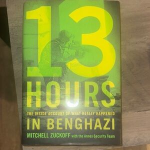 13 Hours Book by Mitchell Zuckoff